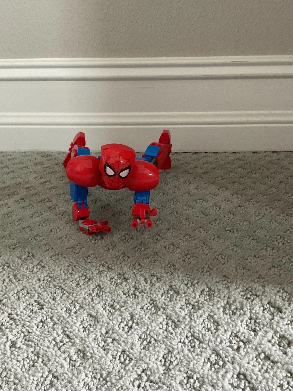 Lego Spider-Man Poseable Figure in Red and Blue
